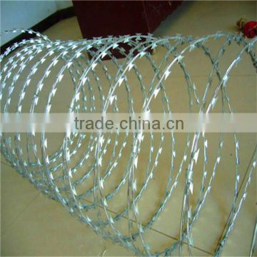 professional coiled razor barbed wire (manufacturer) with15 years