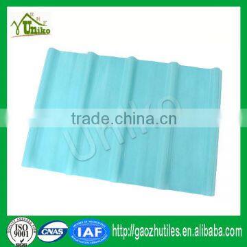 1.5mm 10 year guarantee anti corrosive high quality low price warehouse frp roof tile for mini greenhouse