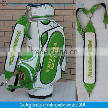 Leather Golf Bag Shoulder Strap