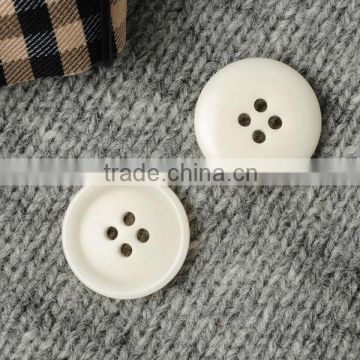 4 Holes Top Class Natural White Corozo Nut Buttons