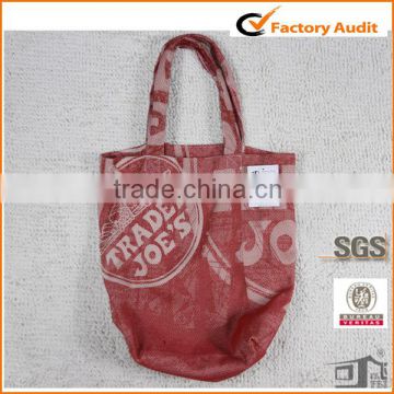 Custom printed trade show canvas tote bag factory