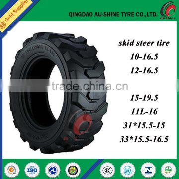10-16.5 12-16.5 skid steer tire with rim
