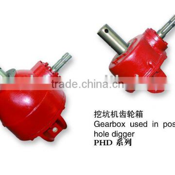 hole digger gearbox
