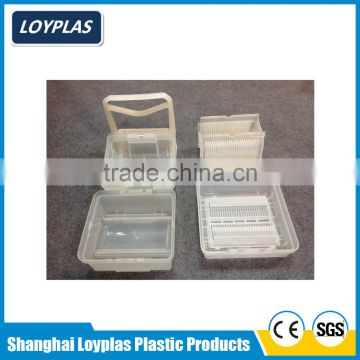 China customized plastic injection transparent lid