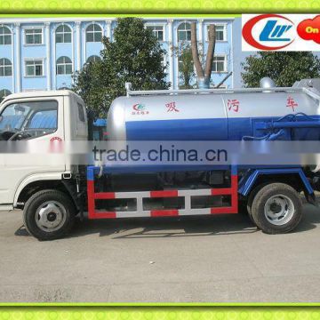 DongFeng 3000L waste water suction truck, sewage tanker truck