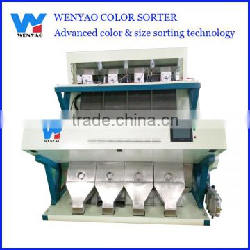RGB camera ccd color sorter machine for foxnut color sorting