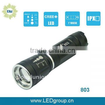 2013 new small zoom police led flashlight