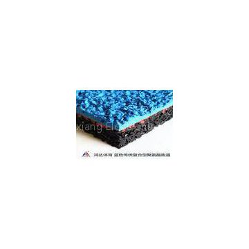 14mm Recycled EPDM Rubber Granules , Compound Sandwich Sports Running Track