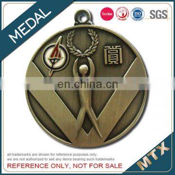 zinc alloy imitation hard enamel sports medal factory