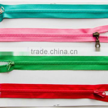 Nylon,metal,plastic zippers for wholesale