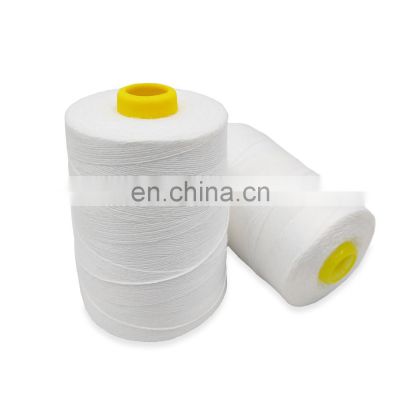 Free samples 15S/3 100 polyester bag closing thread from China