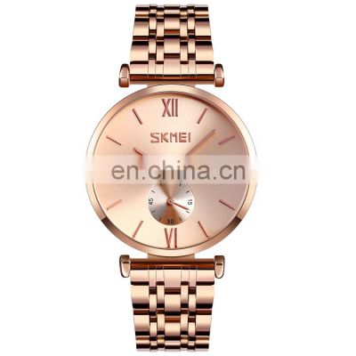 Best couple watch Skmei 9198 quartz wrist watches japan movt China watch suppliers