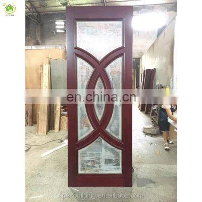 exterior entrance modern solid wood single doors