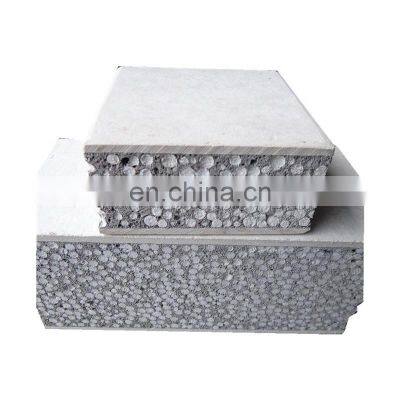 Reinforced Precast Hollow Core Polystyrene Perlite Pannelli Panneau Slab Gymnasium Cladding Prefab Panel