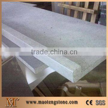 Honed Basalt Swimming Pool Coping Tiles, China Grey Basalt Swimming Pool Coping