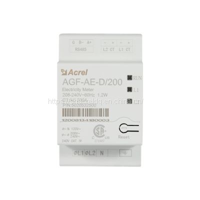 Acrel Brand UL Certificate Electrical Meters For Sale AGF-AE-D200 Current 200A For Solar System