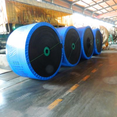 EP/NN rubber conveyor belt for coal mining cement plant