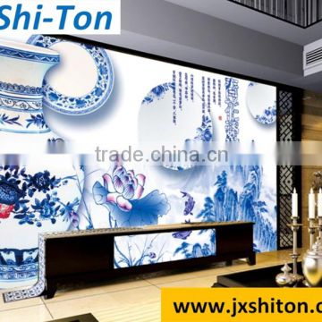 New style China Fujian Jinjiang in stock 3D inkjet digital ceramic glazed exterior wall tile