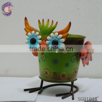 Awesome owl body home decor animal shape flower pot