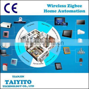 CE Approved zigbee smart home TYT zigbee smart home automation 10 Year zigbee smarthome brushed metal Zigbee smart home