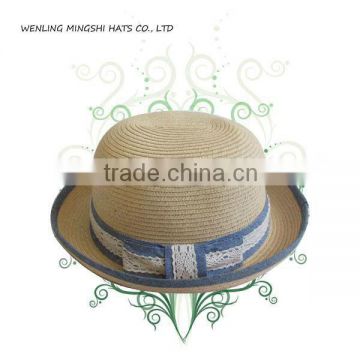 woman summer straw floppy hat