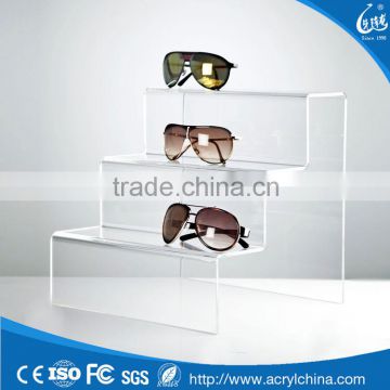 3 tier Clear Acrylic Eyeglass Display Stand