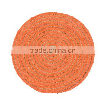 Natural Fibres Jute Round Doormat