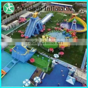 Guangdong factory price inflatable pool slides for inground pools