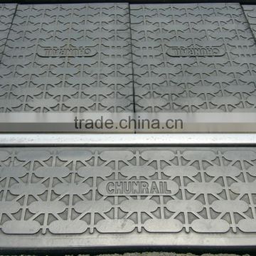 Safety Usage Railroad Rubber Crossing Mat