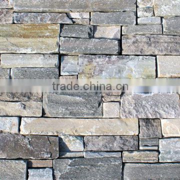 natural stacked stone facade cladding for interior walls
