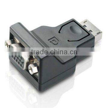 customized wireless displayport male to vga db 9pin female adapter with UL&ROHS&CE approved