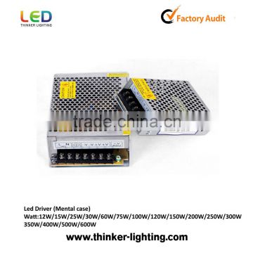 2016 High quality power supply 120W led driver from Dongguan factory