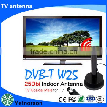 Digital Freeview 25dBi DVB-T Antenna Aerial For TV HDTV Antenna Booster With Magnetic Base
