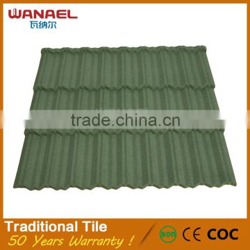 China Products Wanael Traditional Flat cheap lowes concrete roof tiles