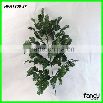 24 heads 7 branches decorative artificial autumn leaves