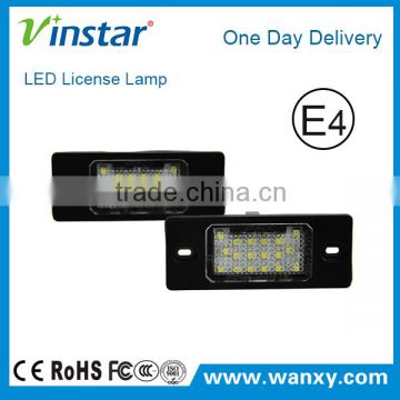E4 LED License Lamp for Tiguan Car Lights LED Moudle Plate Lamp