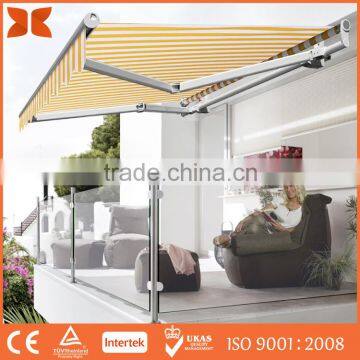 Wholesale customized good quality acrylic fabric collapsible awning