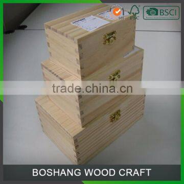 Boshang Custom Factory Wood Present Box