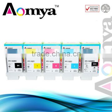 5 Star Quality Compatible ink cartridge for Canon IPF605/650 zhuhai Aomya
