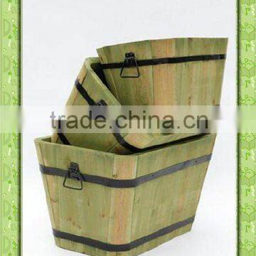 Square wooden Planter(FSC Certificate)