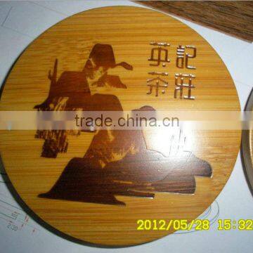 wooden cup cover/ coaster