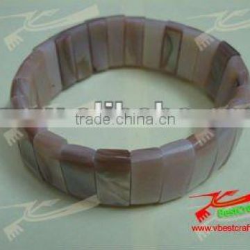 Brown shell bracelet