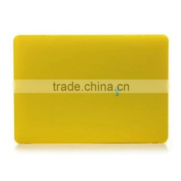 Wholesale Colored Plastic Hard Shell Case For 2015 MacBook 12 inch A1534 Yellow