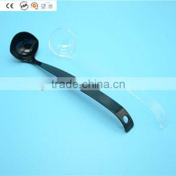 10" clear ladle