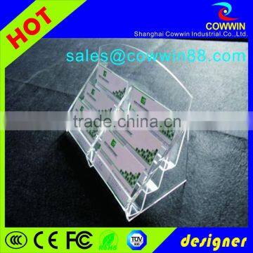 acrylic display stand for name for position, 3 tier acrylic rotating display stand