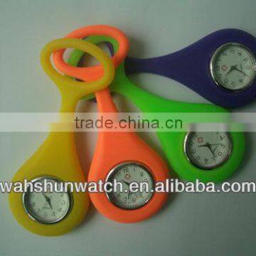 factory custom cheap silicone nurse watch for doctors