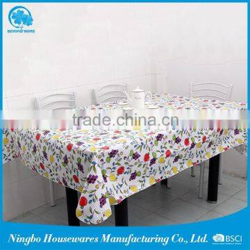 hot selling new 2016 bathroom accessory cheap pvc tablecloth