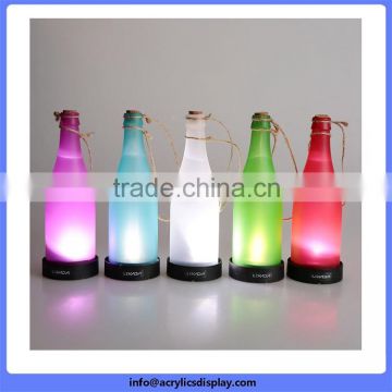 China gold manufacturer First Choice acrylic wine bottle glorifiers