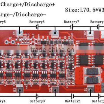 best selling products PCM/BMS/PCB For 25.6V(8S)LiFePO Battery Packs ps4/ inverter pcb board,pcb assembly service