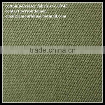 cotton/polyester fabric cvc 60/40